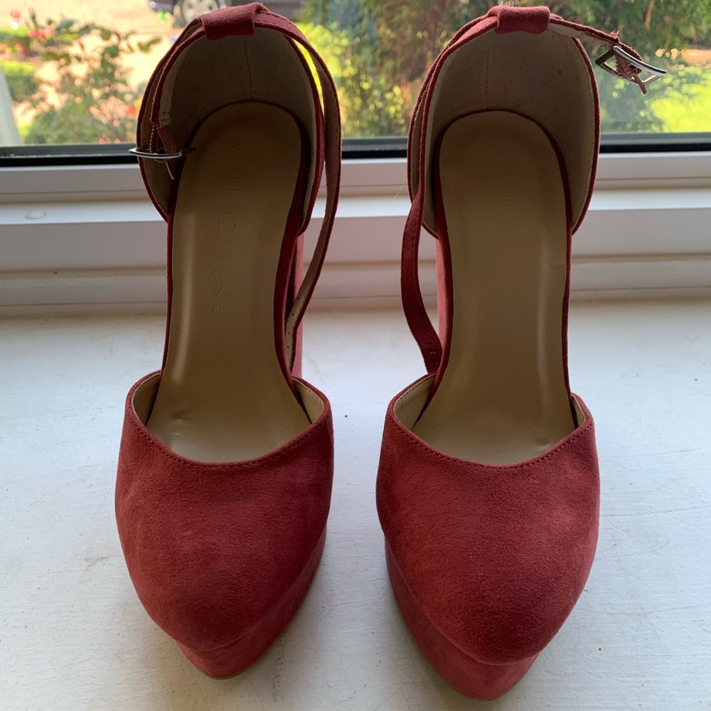 Pink heels